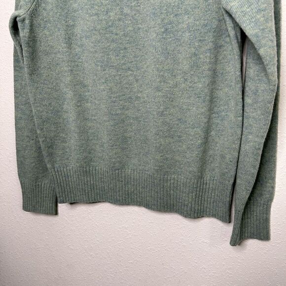 J Crew Factory Men’s Green Supersoft 100% Lambswool Pullover Sweater‎ Size S - Picture 3 of 7